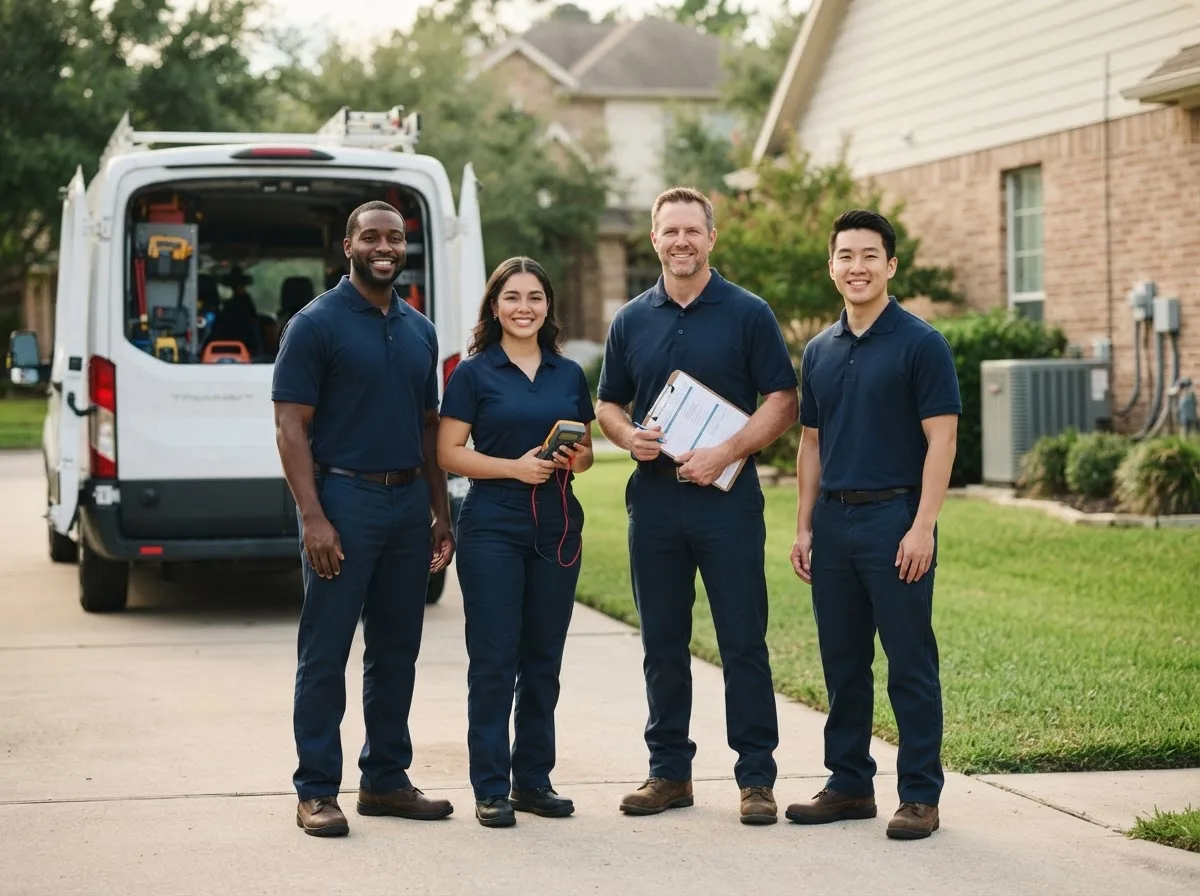 Certified HVAC technician near Mount Vernon, TX